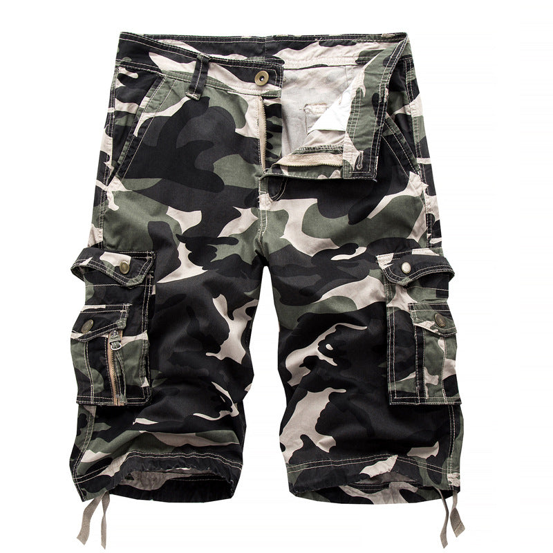 Nexenri Outdoor Camo Cargo Shorts