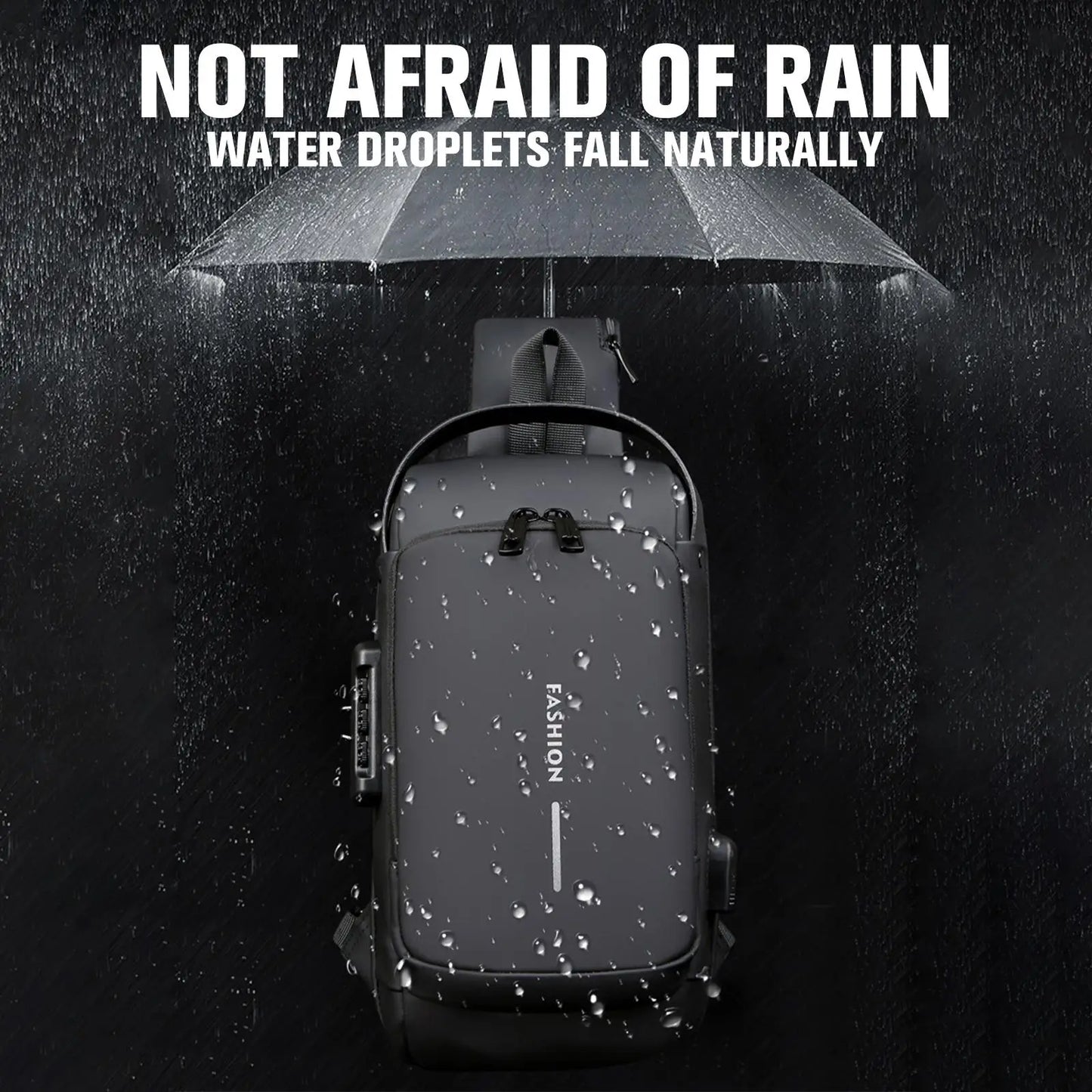 Anti-Theft Waterproof Crossbody Bag