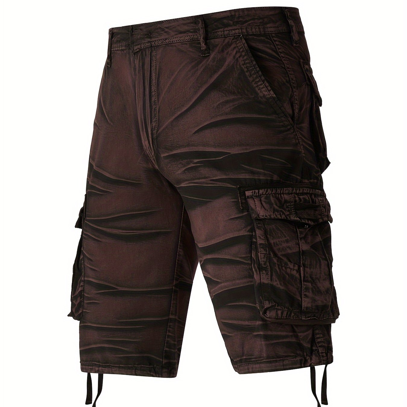 Nexenri Camo Pattern Cotton Cargo Shorts