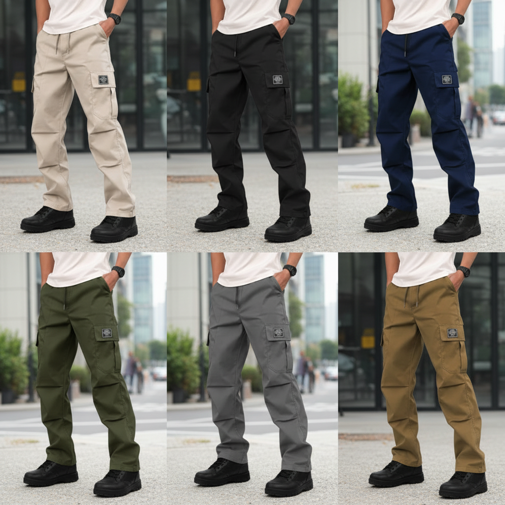 Men's Multi-Pocket Utility Cargo Pants-Buy 2 Get Free Shipping!