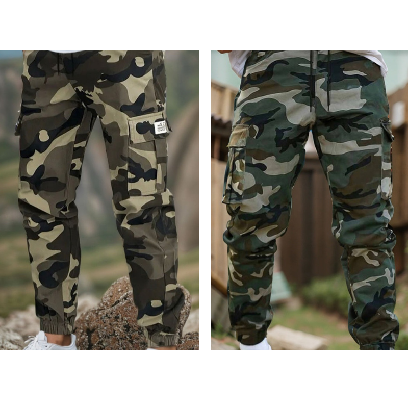 Men’s Tactical Work Multi-Pocket Pants Cargo Pants