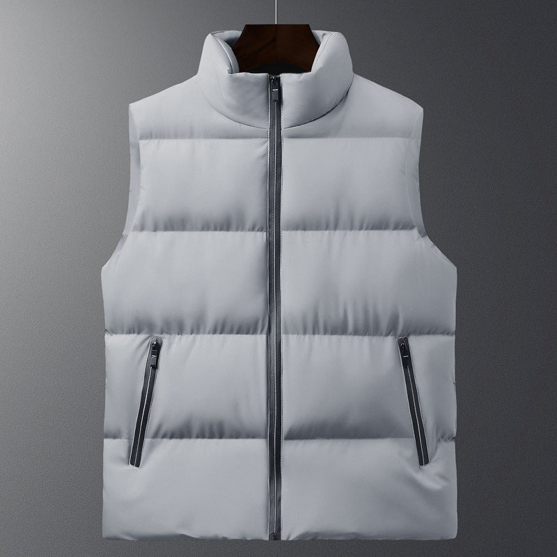 Men's Classic Stand Collar Padded Vest