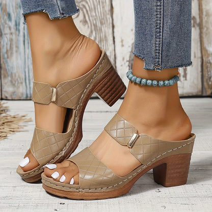 💥Last Day 49% OFF-Women's Solid Color Stylish Sandals Buy 2 Get Free Shipping Today