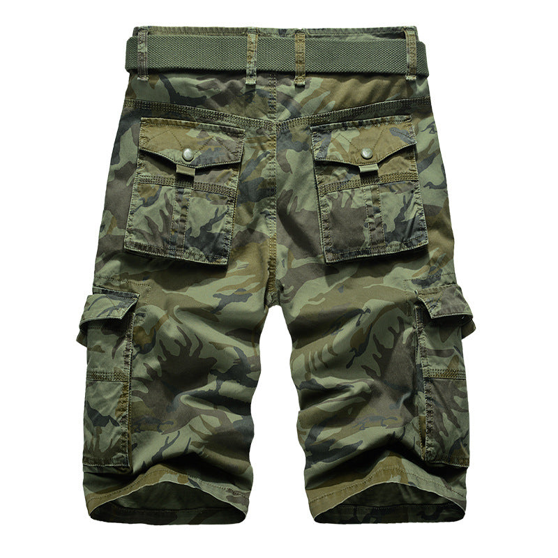 Nexenri Camo Multi-pocket Men Shorts