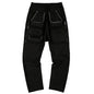 Multi-Pocket Functional Workwear Loose Casual Drawstring Men's Trousers