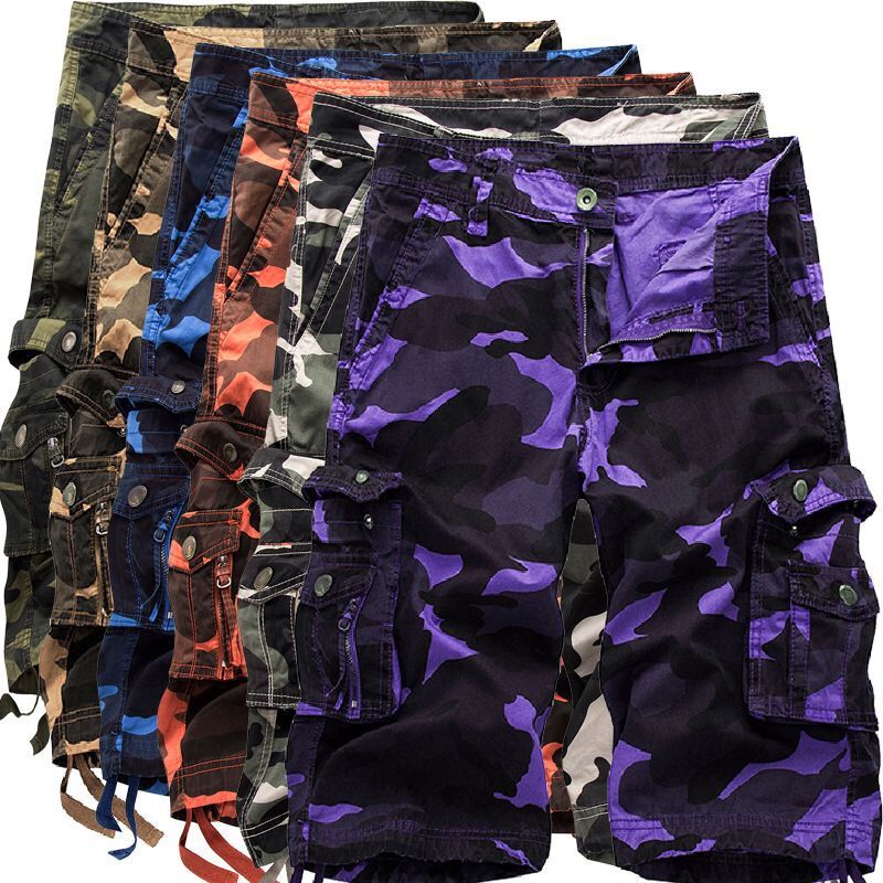 Nexenri Outdoor Camo Cargo Shorts