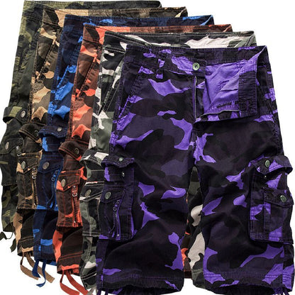 Nexenri Outdoor Camo Cargo Shorts