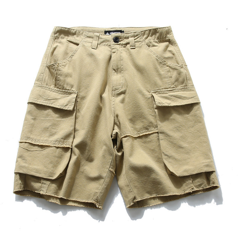 Men's Cotton Elastic Waist Fashion Shorts