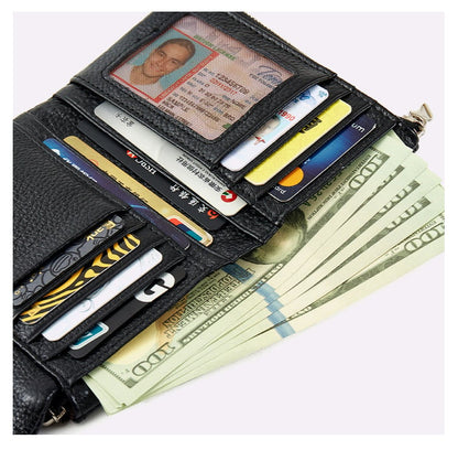 Last Day 49% OFF Pebble Leather Wallet Buy 2 Get Free Shipping Today