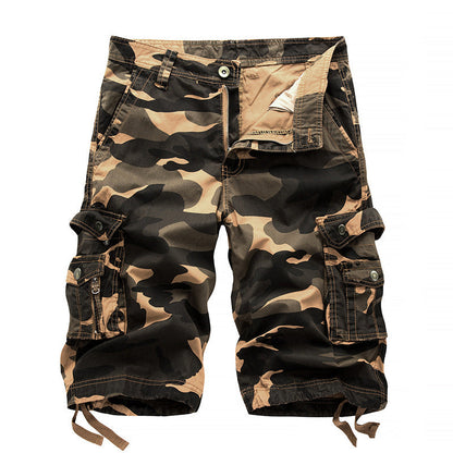 Nexenri Outdoor Camo Cargo Shorts