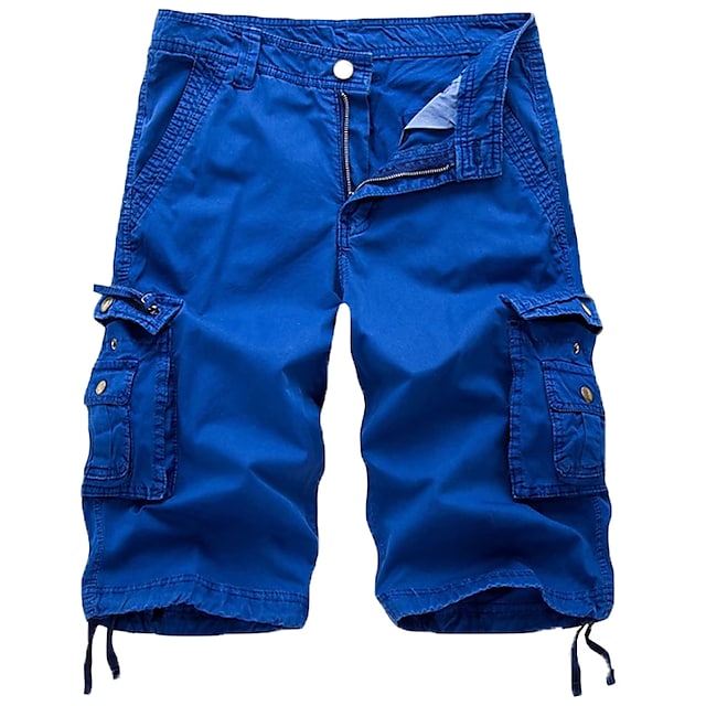 Nexenri Mens Cargo Shorts Multi Pockets Twill Cargo Shorts