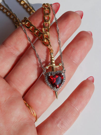 Eternal Rose Box - W/ LoveKnight Necklace
