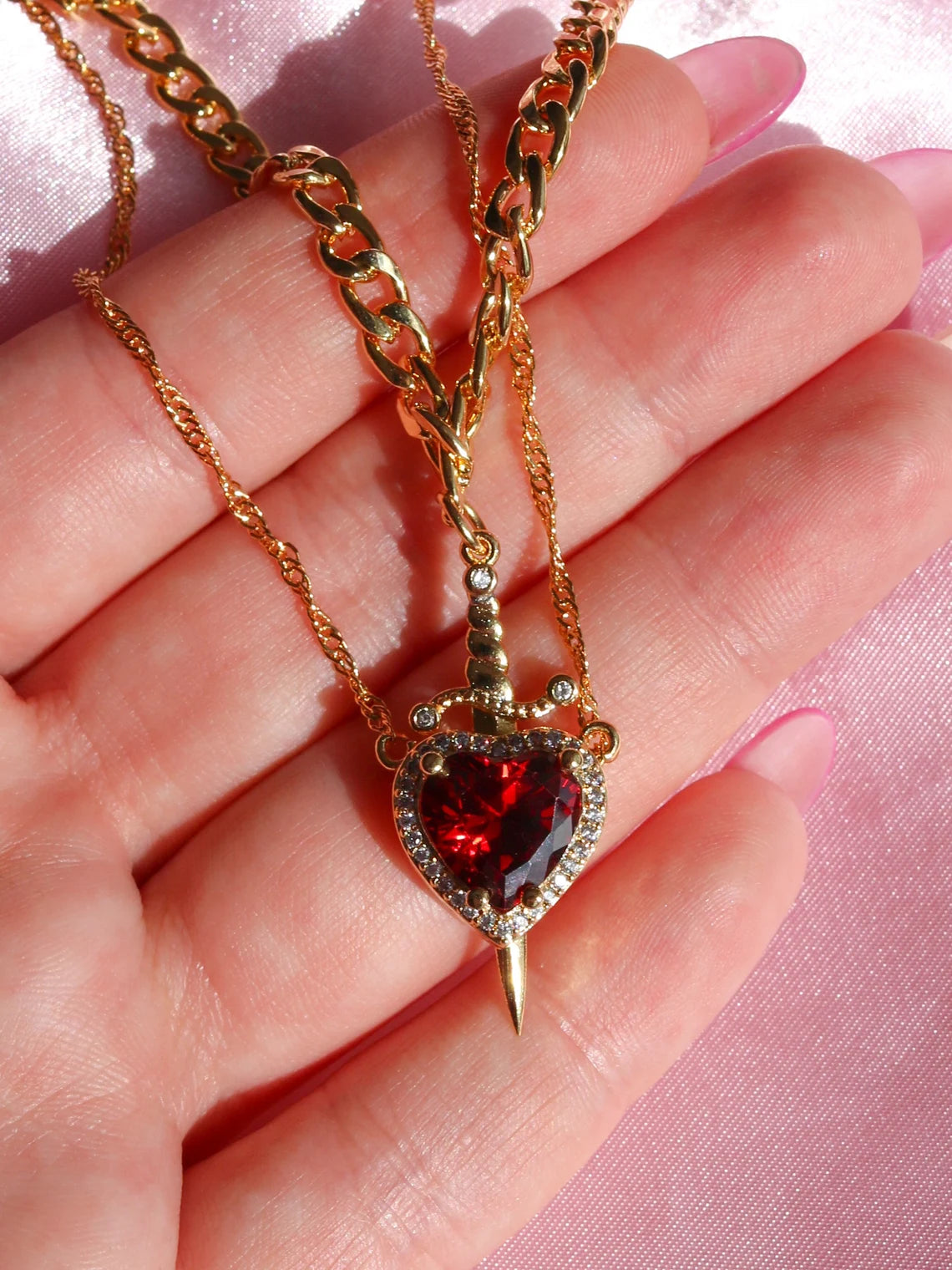 Eternal Rose Box - W/ LoveKnight Necklace