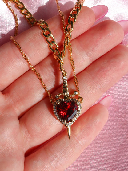 Eternal Rose Box - W/ LoveKnight Necklace