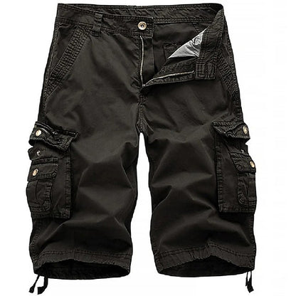 Nexenri Mens Cargo Shorts Multi Pockets Twill Cargo Shorts