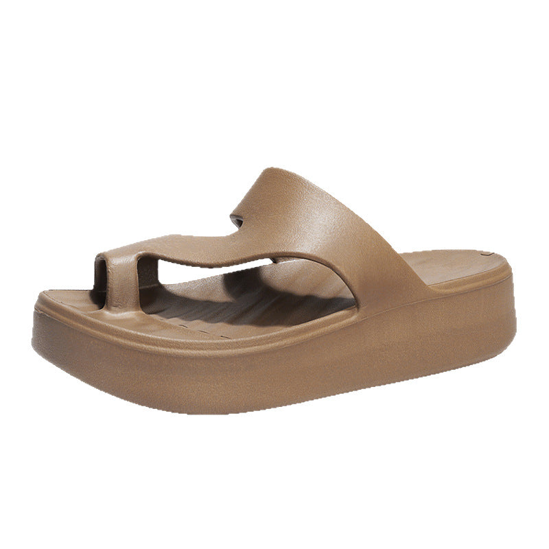 Lightweight Platform Sandals for Wide Feet