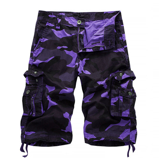 Nexenri Outdoor Camo Cargo Shorts