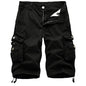 Nexenri Mens Cargo Shorts Multi Pockets Twill Cargo Shorts