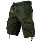 Mens Cargo Shorts Multi Pockets Cargo Shorts