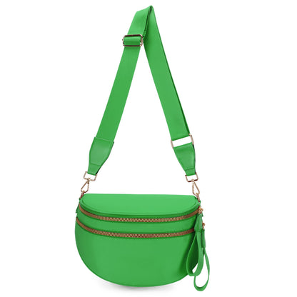 ✨Last Day 49% OFF✨Checkered Leather Bum & Crossbody Bag – RFID Protected-Buy 2 Get Free Shipping Today