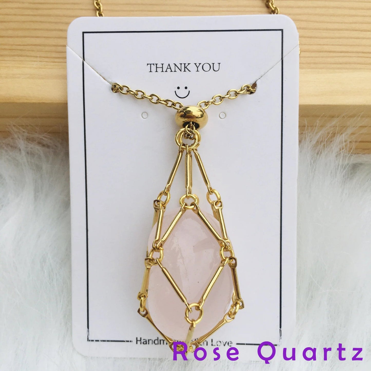 2025 Crystal Stone Holder Necklace