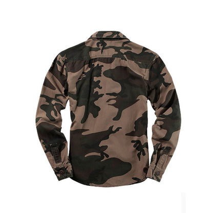 Nexenri Outdoor Camo Long Sleeve Shirt