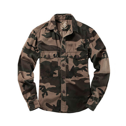 Nexenri Outdoor Camo Long Sleeve Shirt
