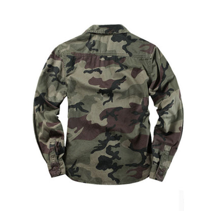 Nexenri Outdoor Camo Long Sleeve Shirt