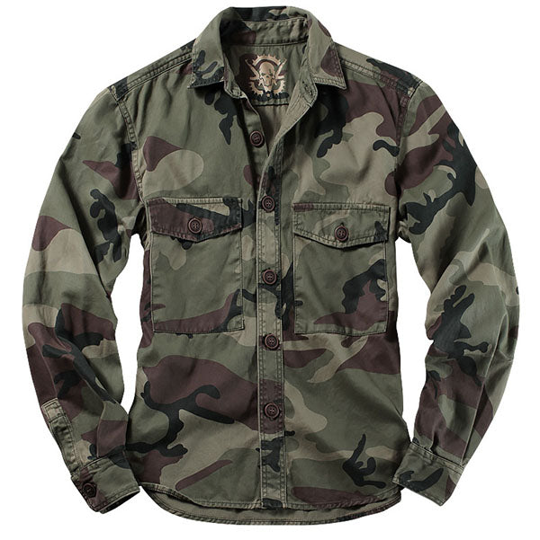 Nexenri Outdoor Camo Long Sleeve Shirt