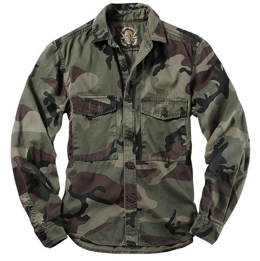 Nexenri Outdoor Camo Long Sleeve Shirt