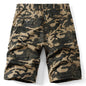 Men's Camo Loose Multi-pocket Shorts