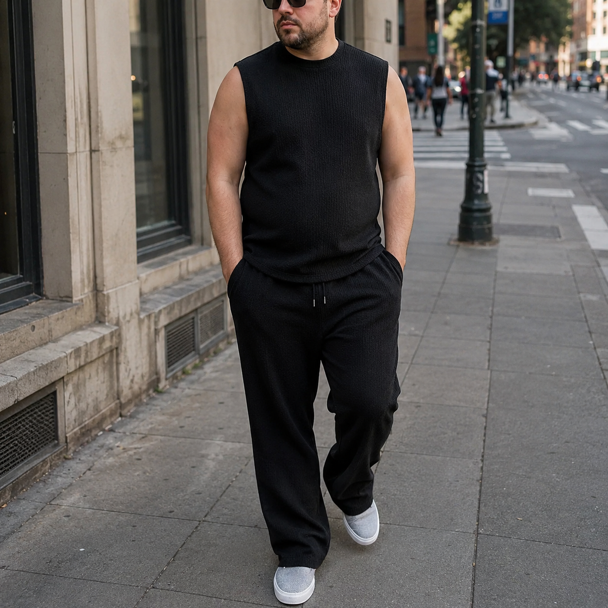 Nexenri Sleeveless Lounge Set