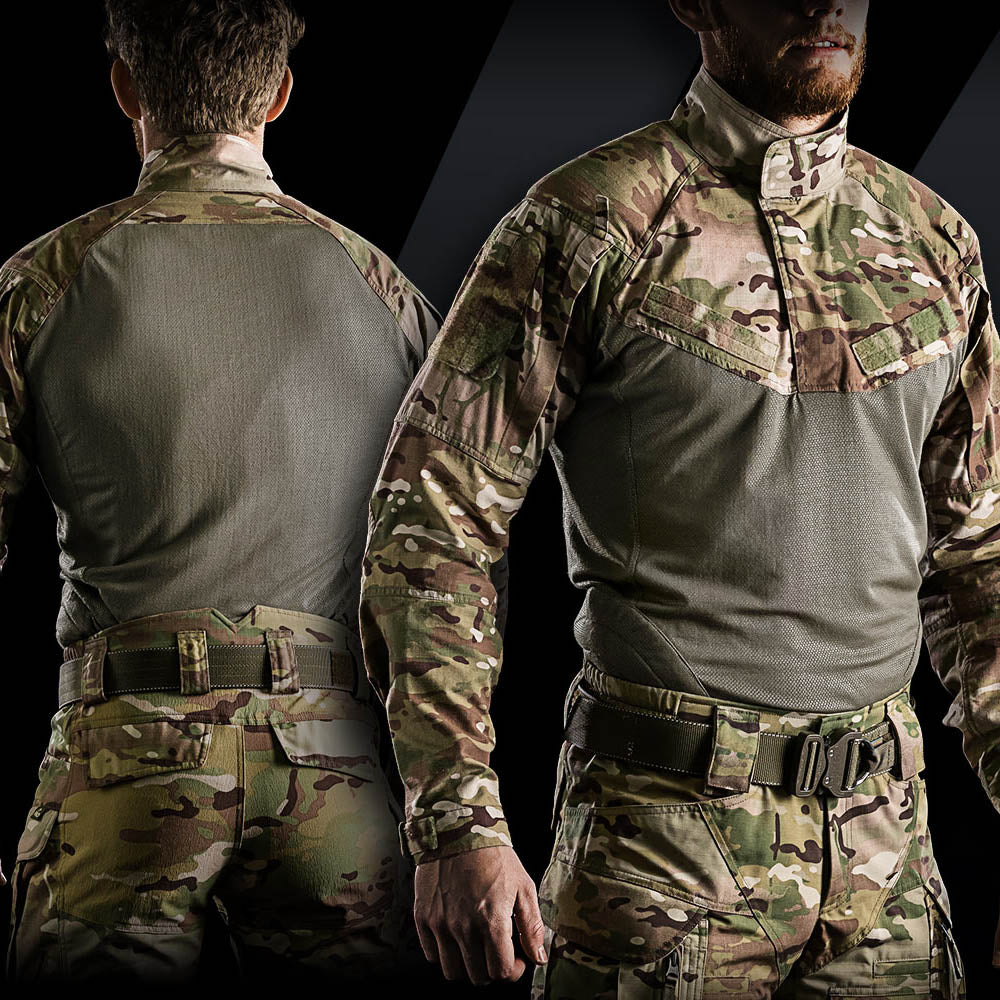 Nexenri Men tactical long sleeves shirts