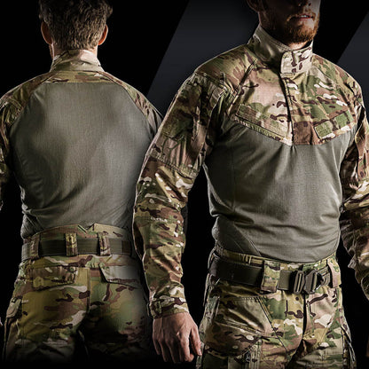 Nexenri Men tactical long sleeves shirts