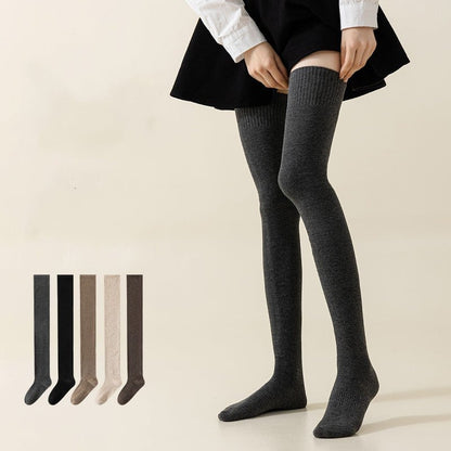 Women's Warm Elastic Thigh High Socks