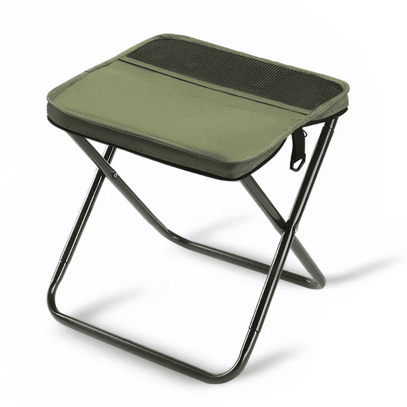 Portable foldable backpack stool lightweight compact camping chair