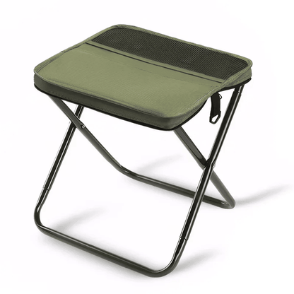 Portable foldable backpack stool lightweight compact camping chair