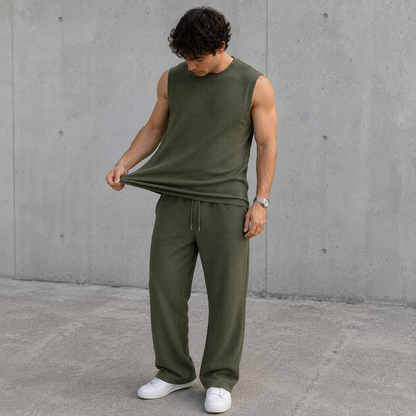 Nexenri Sleeveless Lounge Set