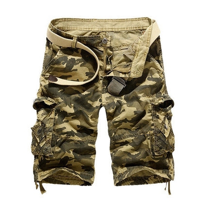 Nexenri Men's outdoor camouflage cargo shorts