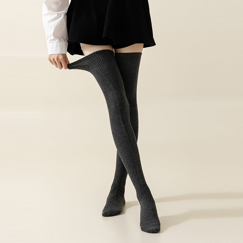 Women's Warm Elastic Thigh High Socks