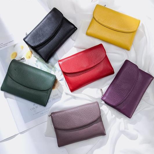 Last Day 49% OFF Pebble Leather Wallet Buy 2 Get Free Shipping Today
