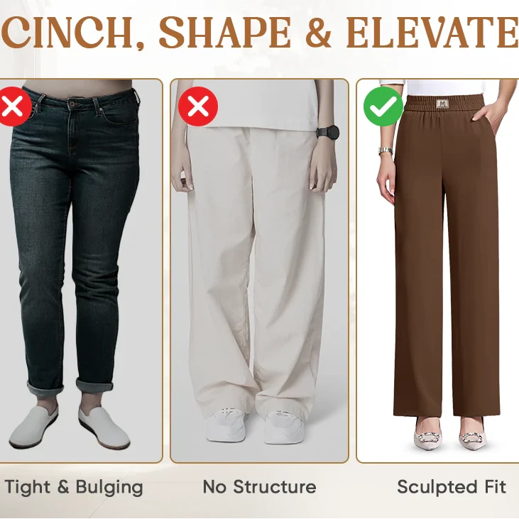 Last Day 49% OFF Perfect Drape High Rise Pull-On Stretch Pants Buy 2 Get Free Shipping Today