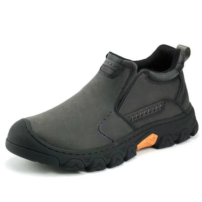 ⏰Last Day! 45% OFF🔥Men’s Genuine Leather Slip-On Outdoor Walking Shoes