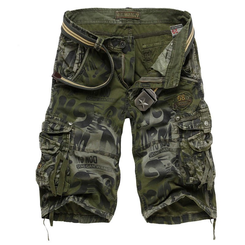 Nexenri Men's Camouflage Cargo Shorts