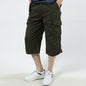 Casual Cotton Outdoor Multi Pockets Shorts