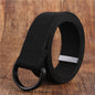 Nexenri Double Buckle Canvas Simple Belt