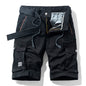 Casual Straight Leg Multi-pocket Men's Shorts
