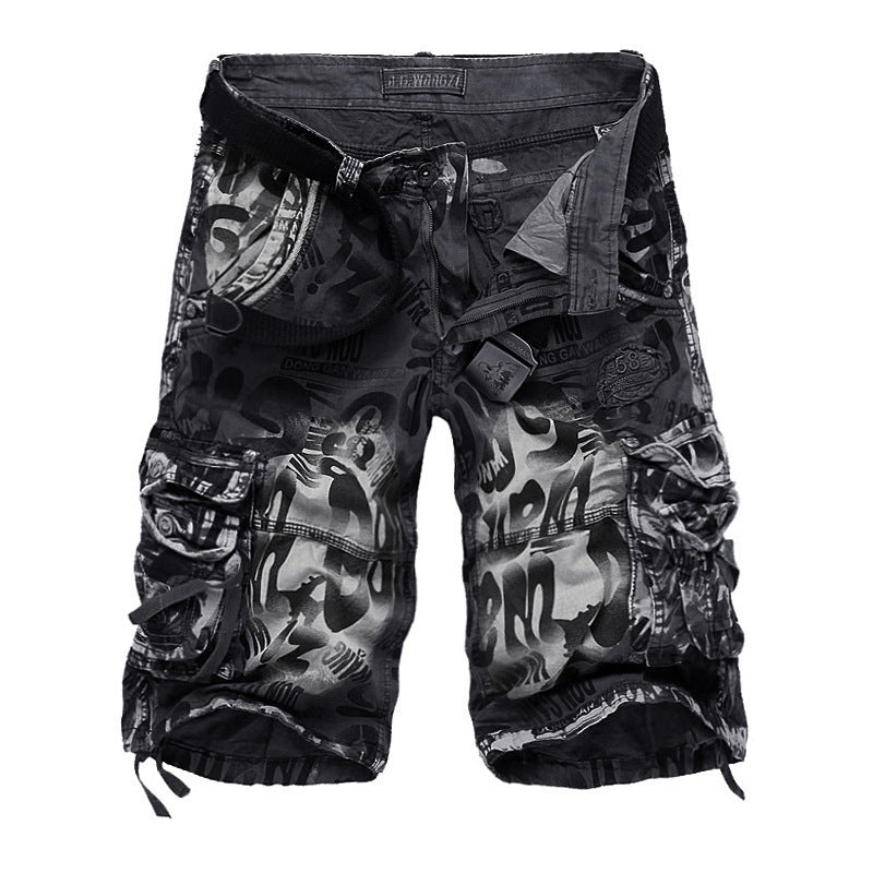 Nexenri Men's Camouflage Cargo Shorts