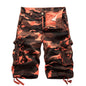 Nexenri Men's outdoor camouflage cargo shorts