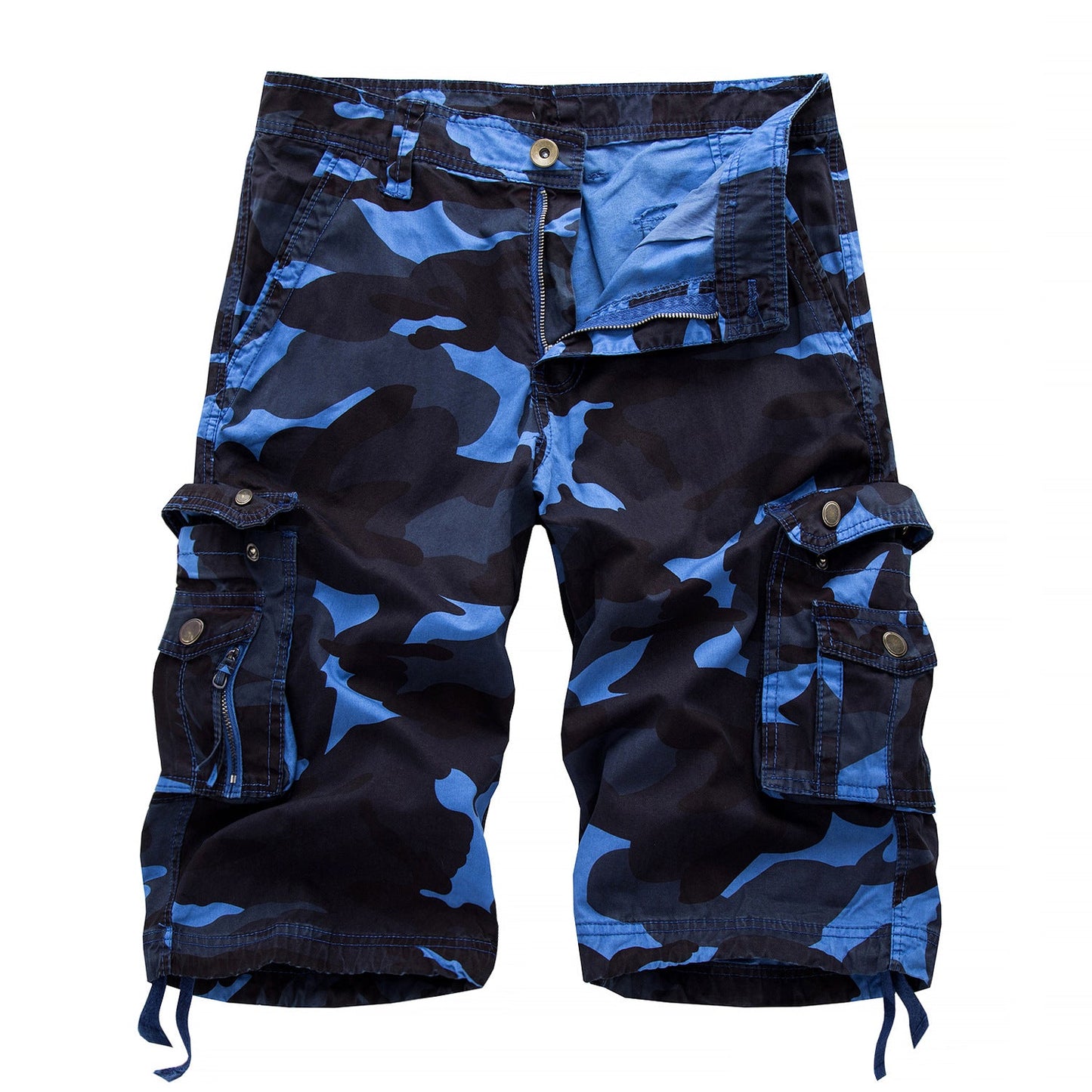 Nexenri Men's outdoor camouflage cargo shorts